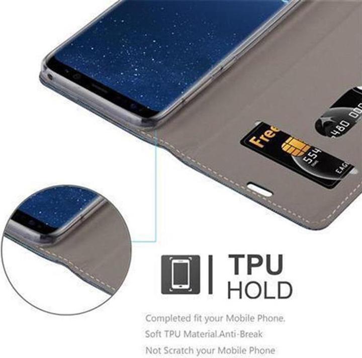 Actual product image Cadorabo Book Jeans Optics Cover (Samsung Galaxy S8)