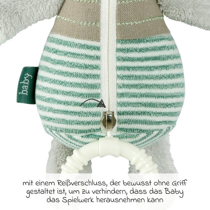 Actual product image Fehn Music box / lullaby 22 cm - Donkey
