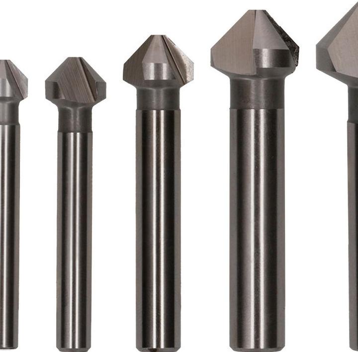 Actual product image Bosch Professional Zubehör PRO Soft Metal HSS countersink set, 6 pcs. (6.3 mm, 8.3 mm, 10.4 mm, 12.4 mm, 16.5 mm, 20.5 mm)