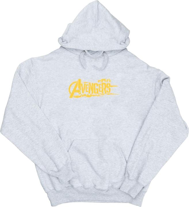 Avengers Infinity War Orange Logo Hoodie