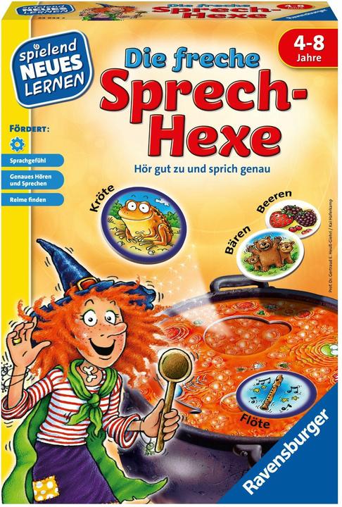 Actual product image Ravensburger The cheeky talking witch (German)