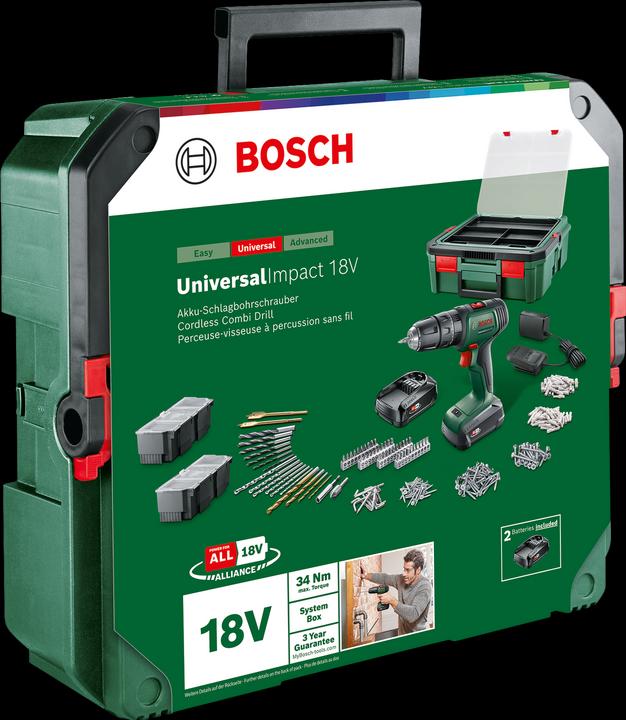 Productafbeelding Bosch Home & Garden UniversalImpact 18V (Oplaadbare batterij)