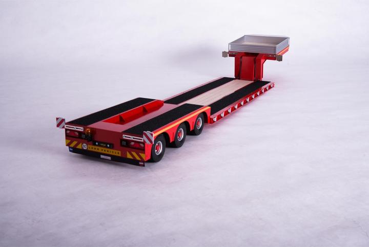 Actual product image Carson 1:14 3-axle low loader gooseneck/low bed