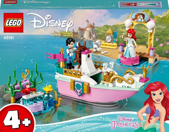 Actual product image LEGO Arielle's party boat (43191, LEGO Disney)