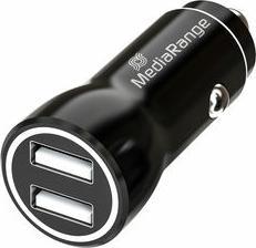 MediaRange MRMA103-02 - Auto - Zigarettenanzünder - 5 V - Schwarz - Silber