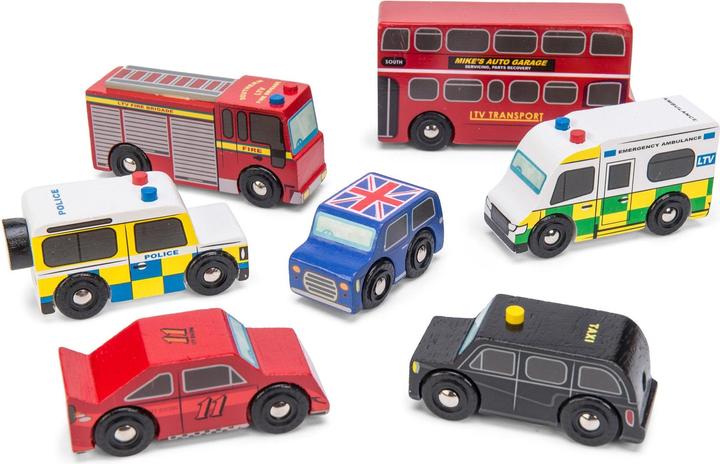 Actual product image Le Toy Van London Car Set