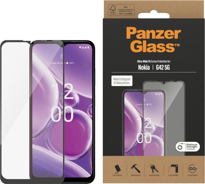 Immagine prodotto PanzerGlass Ultra-Wide Fit (1 Pezzo/i, Nokia G42)