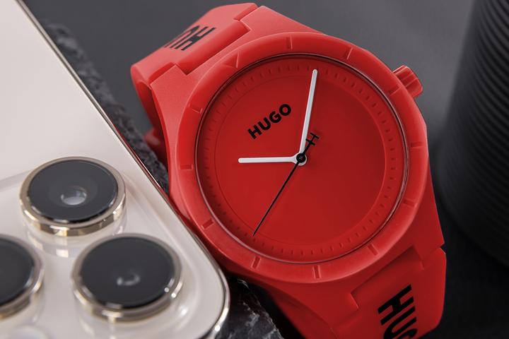 Immagine prodotto Hugo Boss Hugo Lit For Him Rote Herrenuhr 1530346 + BOX