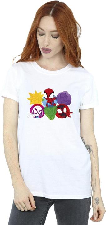 Produktbild Spidey And His Amazing Friends Faces TShirt (4XL)