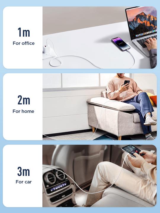 Image du produit Joyroom USB C - Lightning (1 m, USB 3.0)