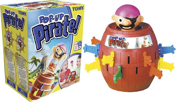 Actual product image Tomy Pop-Up Pirate! (German, French)