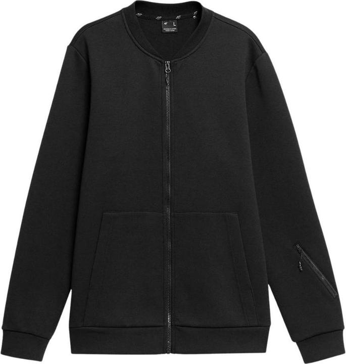 4F Herren Sweatshirt tiefschwarz H4L22 BLM017 20S S (S)