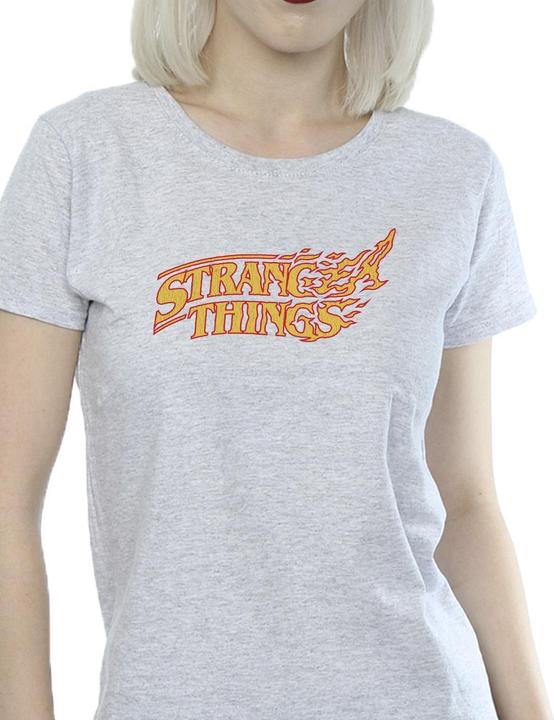 Produktbild Netflix Stranger Things Logo Breaking TShirt (M)