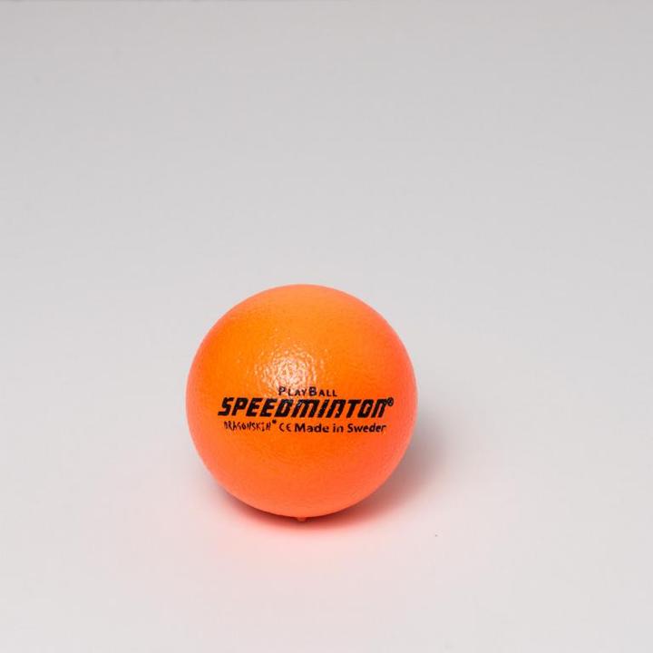 Actual product image Speedminton Dragonskin Ball 12cm, Neon Orange