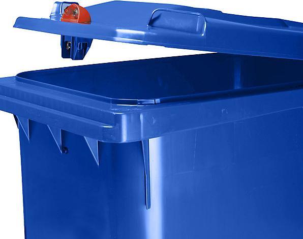 Immagine prodotto Schäfer Shop Grande cestino di plastica con chiusura a gravità (240 l)