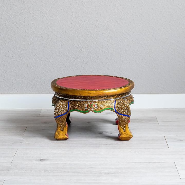 Immagine prodotto Livasia Tavolo da oppio rotondo (40 x 40 x 23 cm)