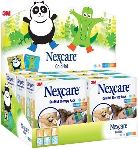 Immagine prodotto 3M Nexcare Display ColdHot Happy Kids 6 pezzi (6728400 ml, Gel)