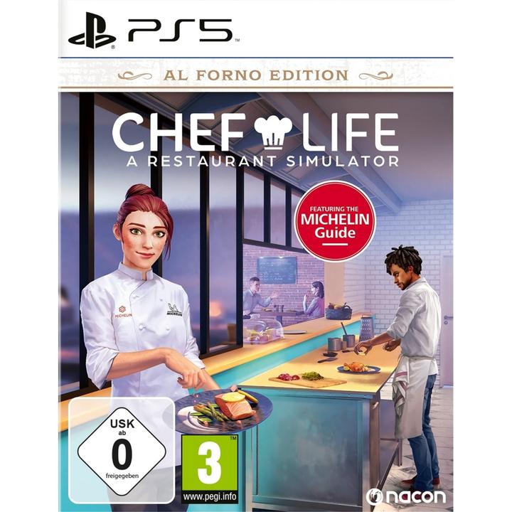 Actual product image Nacon Gaming Chef Life: A Restaurant Simulator - Al Forno Edition (PS5, DE)