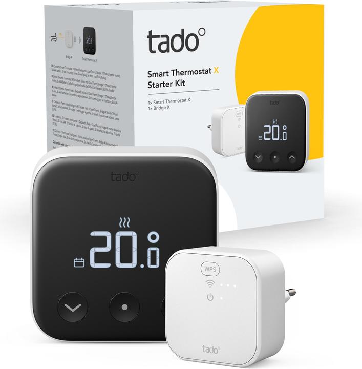 tado° Smart Thermostat X - Starter Kit inkl. 1 Bridge