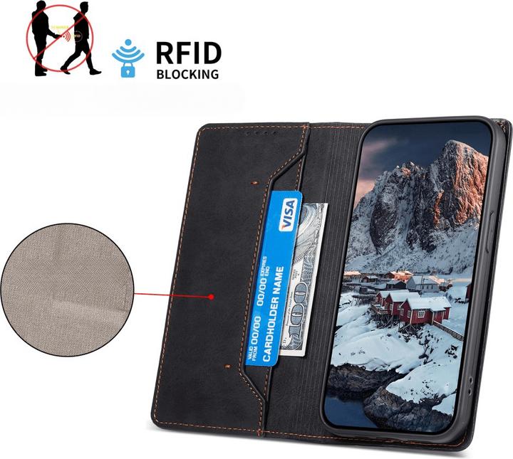 Image du produit Cover-Discount Galaxy A56 5G - Flip Case mit RFID Blocker (Samsung Galaxy A56)