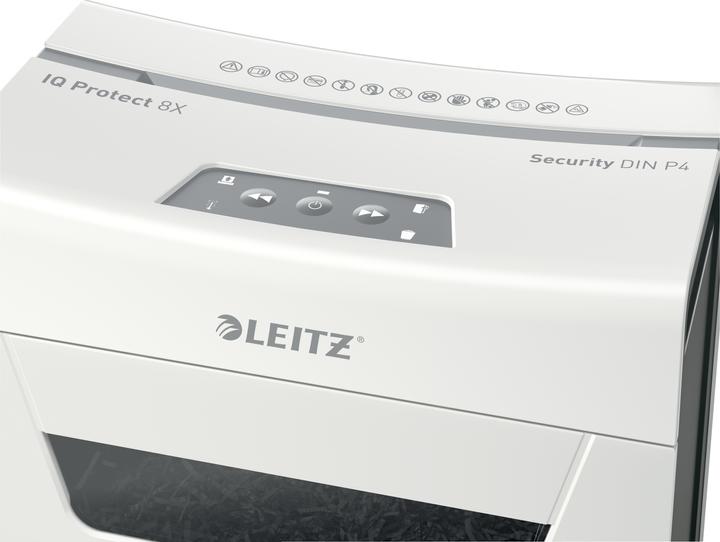 Actual product image Leitz IQ 8X PROTECT PREMIUM - Document shredder (Particle cut)