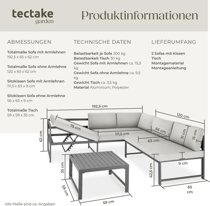 Image du produit tectake Faro (59 cm)