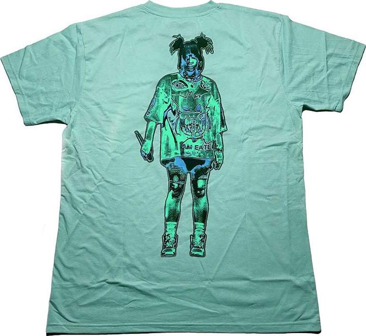 Actual product image Universal Textiles Unisex Adult Neon Logo T-Shirt (XL)