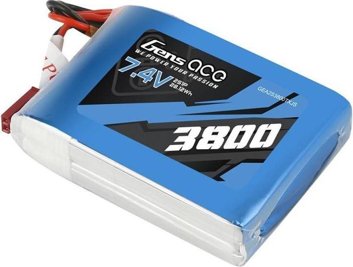 Actual product image Gens Ace GEA2S3800TXJS Radio-Controlled (RC) model part/accessory Battery (7.40 V, 3800 mAh)