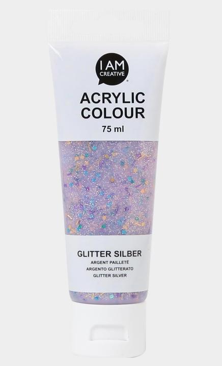 Glitter, Silber