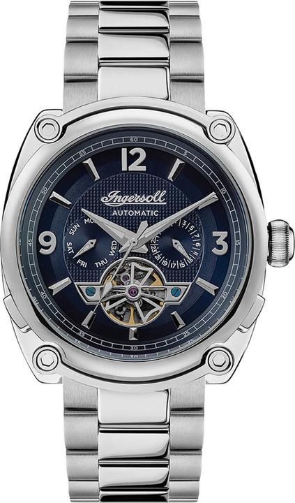 Actual product image Ingersoll 1892 Ingersoll I01107 The Michigan Automatic Mens Watch 45mm 5ATM (Analogue wristwatch, 45 mm)