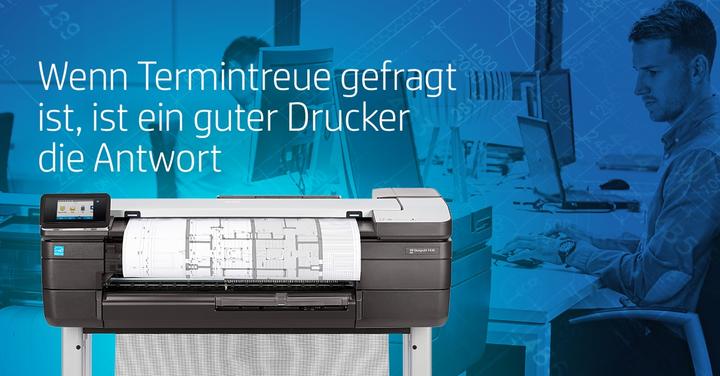 Produktbild HP DesignJet T830 24" (Tintenpatrone, Farbe)