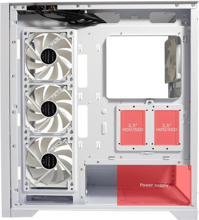 Immagine prodotto LC-Power Crosswind (ATX, mATX, Mini-ITX)