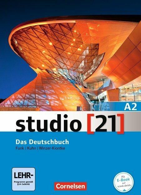 Image du produit studio 21 A2. Gesamtband. Das Deutschbuch. Übungsbuch mit DVD-ROM (Allemand, Hermann Funk, Christina Kuhn, Britta Winegrower-Kiontke, 2015)