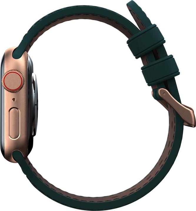 Produktbild Njord Jord Watch Strap For (44 mm, 45 mm, Veganes Leder, Lachsleder, Edelstahlverschluss, Apple Watch)