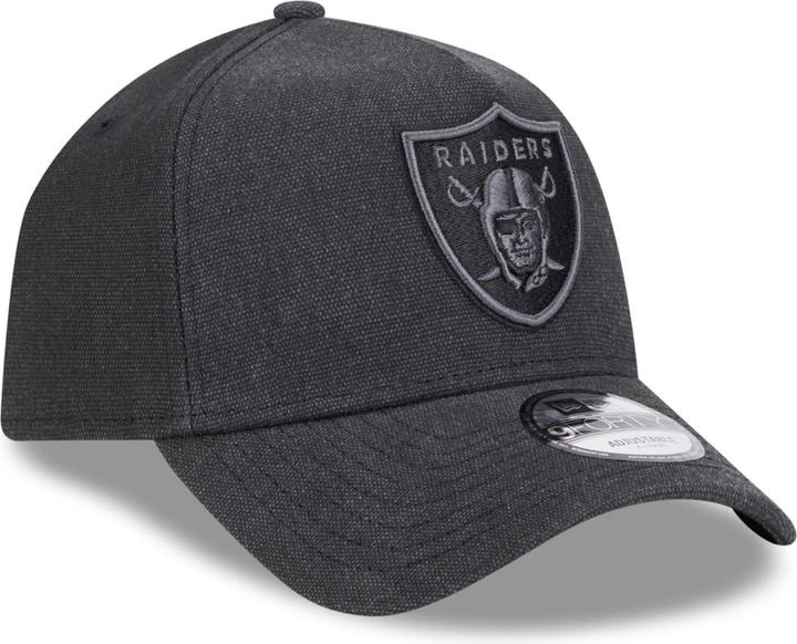 Produktbild New Era A-Frame Trucker Leinen Cap Las Vegas Raiders schwarz (One Size)