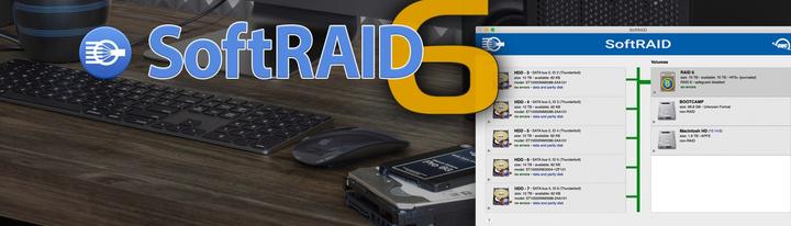 Actual product image OWC SoftRAID 6 PRO (unlimited)