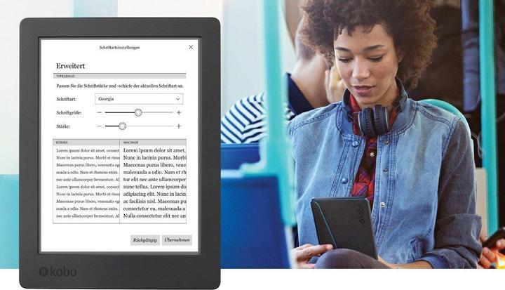 Produktbild Kobo Clara HD (6", 8 GB, Schwarz)