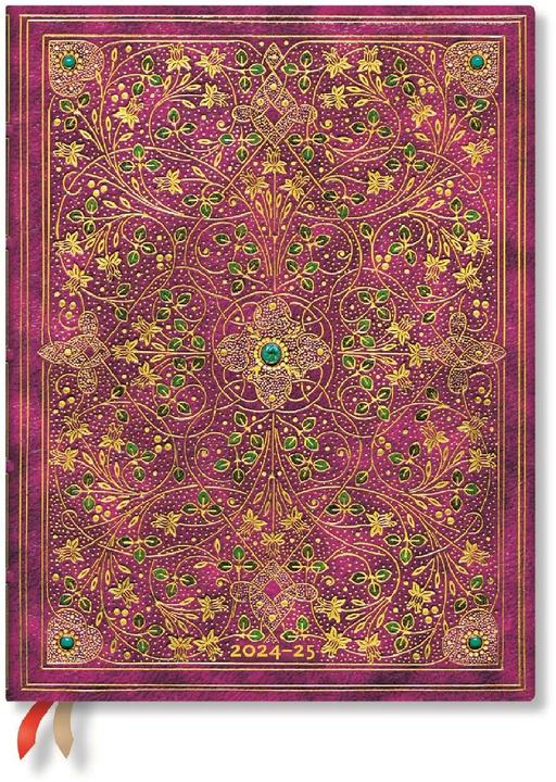 Paperblanks Weekly agenda Ultra 2024 / 2025 Throne Jubilee. (18 x 23 cm, German)