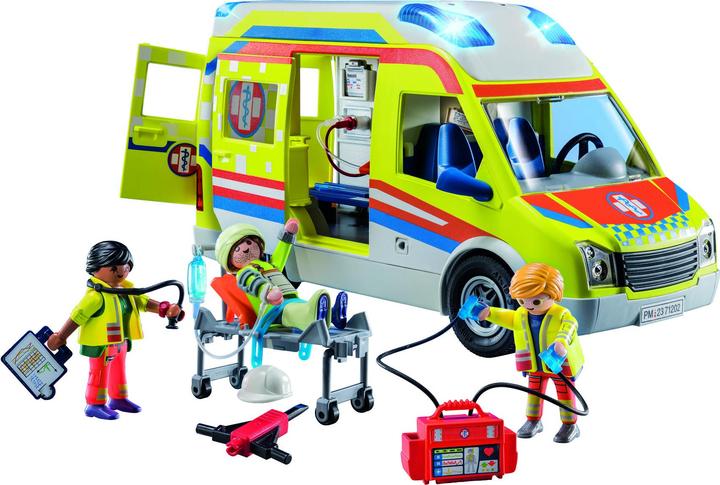 Image du produit Playmobil Ambulance avec son et lumière (71202, Playmobil City Life)