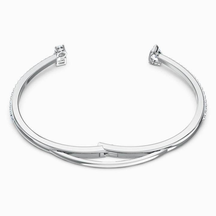 Actual product image Swarovski Attract bangle L (5.60 cm, Stainless steel)