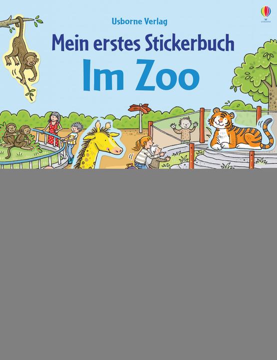 Actual product image My first sticker book: At the Zoo