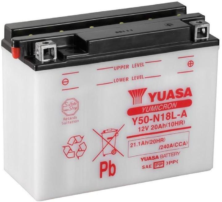 Immagine prodotto Yuasa Garanzia limitata di 6 mesi (12 V, 21.10 Ah, 240 A)