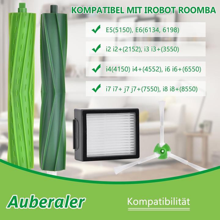 Produktbild Auberaler Ersatzteile-Set für Roomba i7/j7/E-Serie