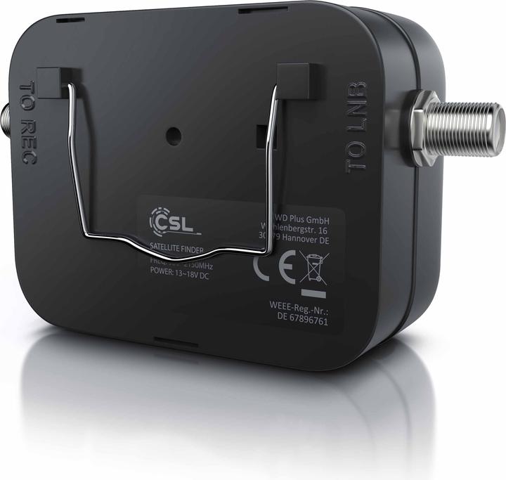 Actual product image CSL Satfinder, Satellite finder, Level scale, HD-capable, Pointer display with signal tone, Satellite (Measurement technology)