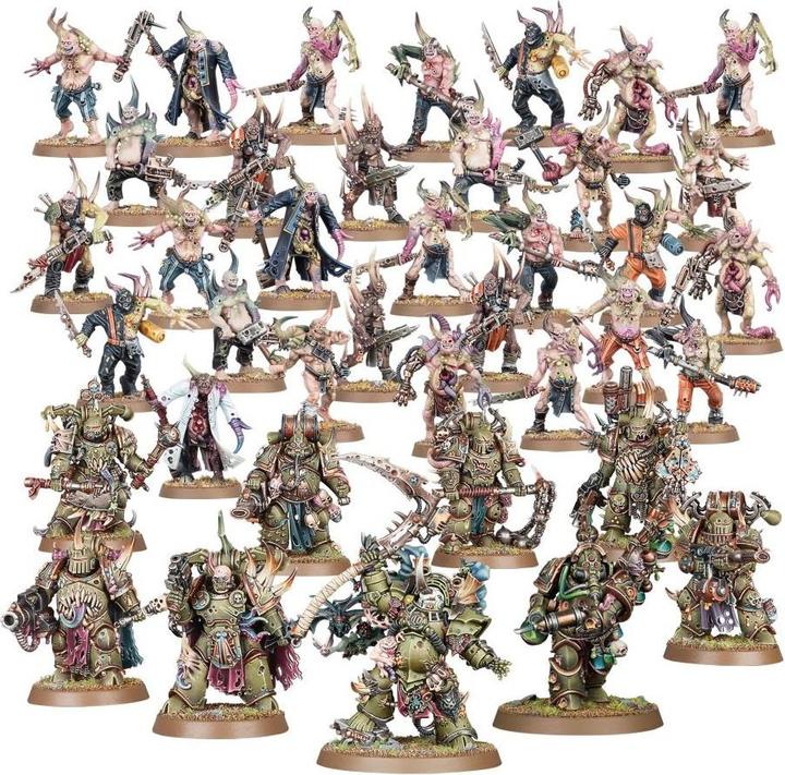 Produktbild Games Workshop Warhammer 40.000 - Death Guard Kampfpatrouille (Kunststoff)