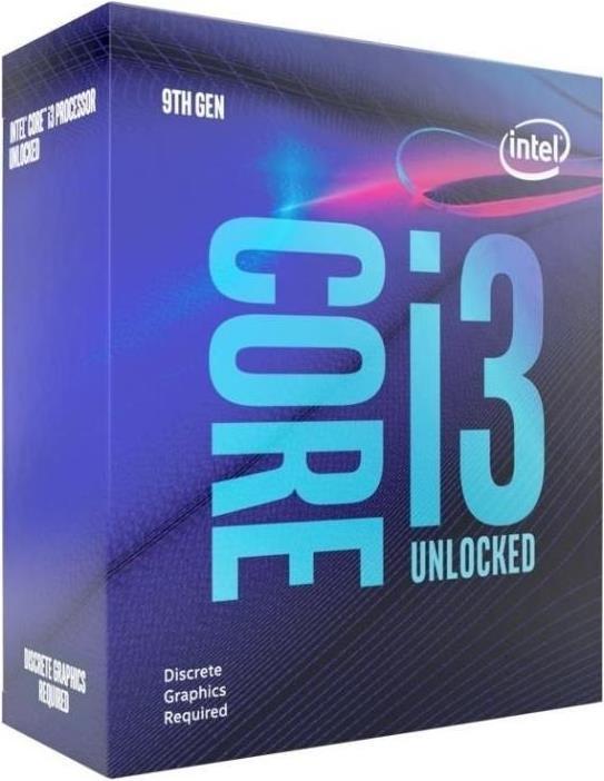 Intel Core i3-9100F (LGA 1151, 3.60 GHz, 4 -Core)