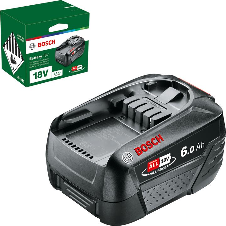 Produktbild Bosch Home & Garden Akkupack PBA 18V (1x6,0Ah) (18 V)