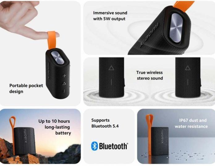 Immagine prodotto Xiaomi Sound Pocket (10 h, Batteria ricaricabile)