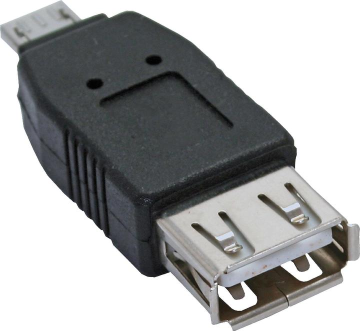 Immagine prodotto InLine Adattatore Micro-USB Micro-A maschio a USB-A femmina (USB 2.0)
