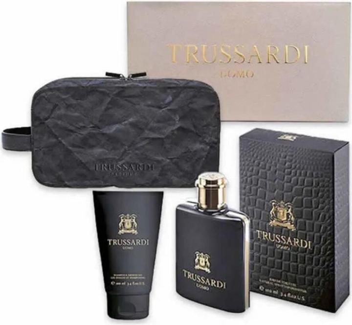 Produktbild Trussardi Uomo Eau De Toilette Spray 100ml Set 3 Stück (Eau de Toilette, 100 ml)